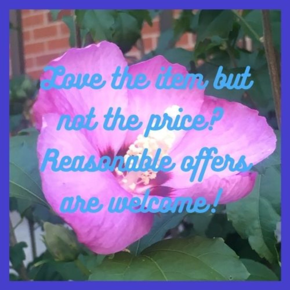 All Reasonable Offers Welcome!